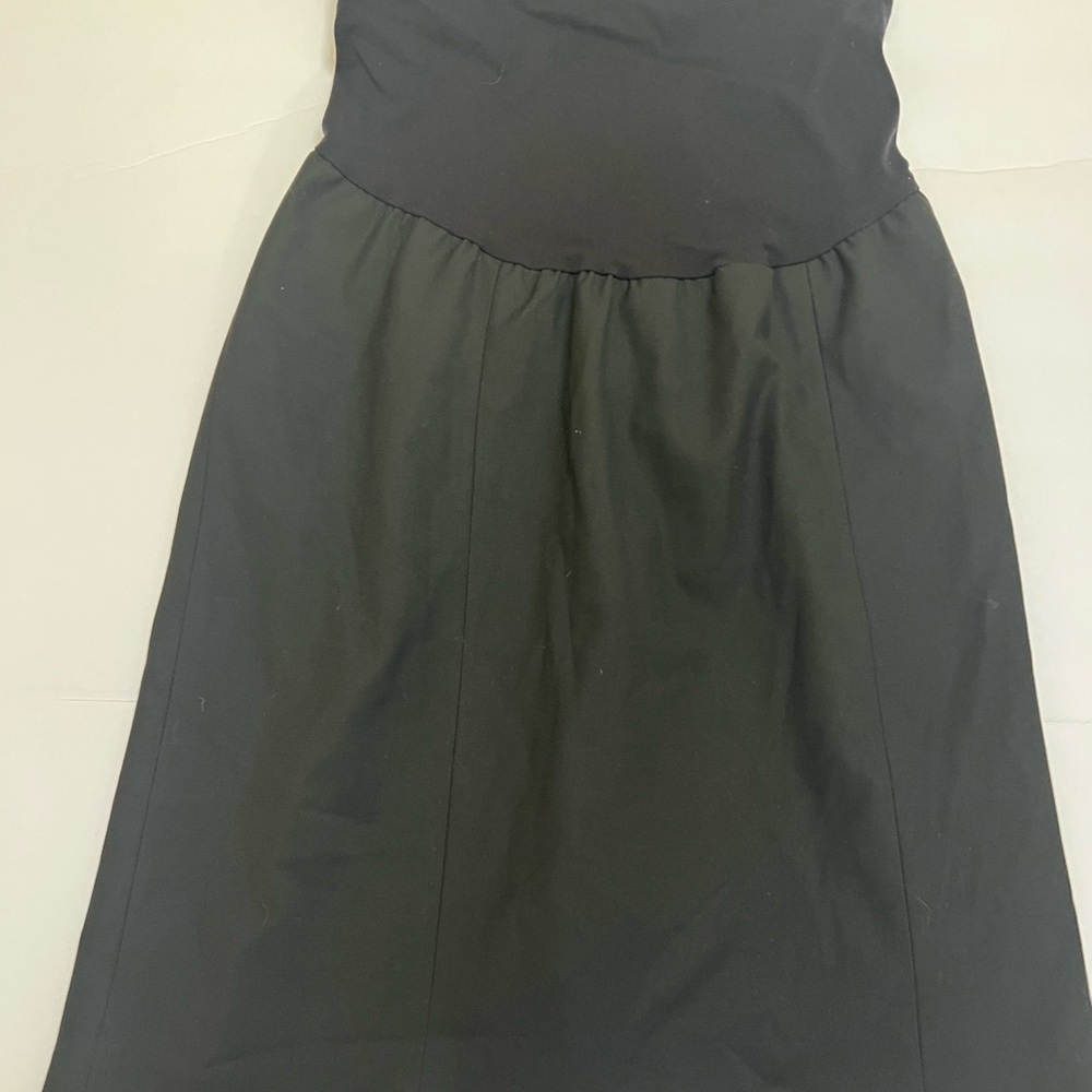 A Pea in the Pod Classic Black A-Line Skirt